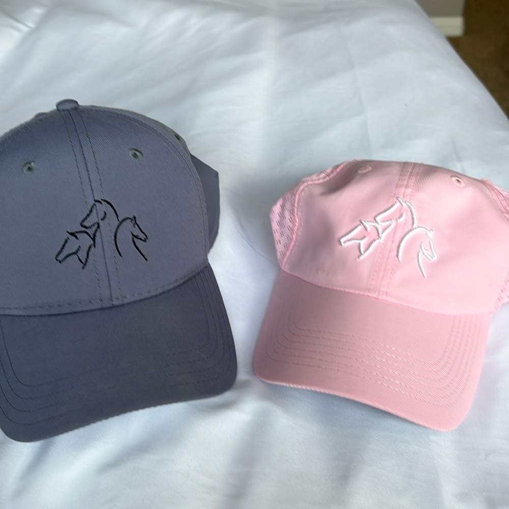 His & Hers hats golf or tennis